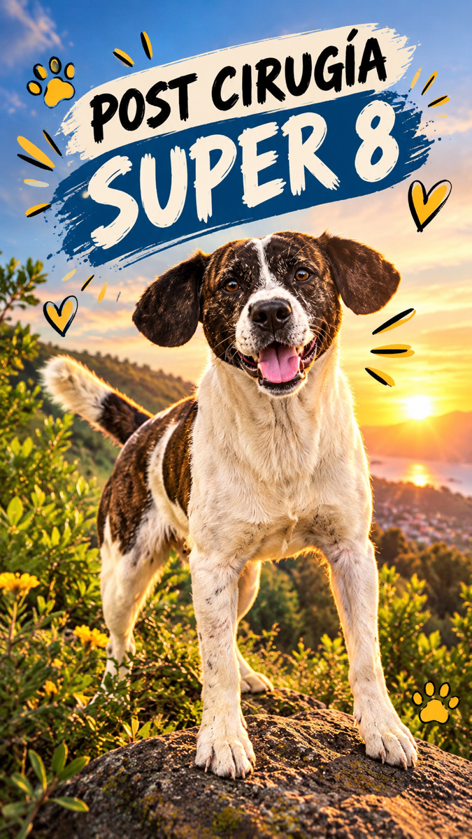 Foto de super8, perro en adopción en Viña del Mar